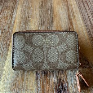 Coach card holder